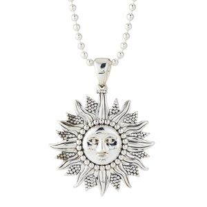 LAGOS Rare Wonders Celestial Sun Pendant Necklace